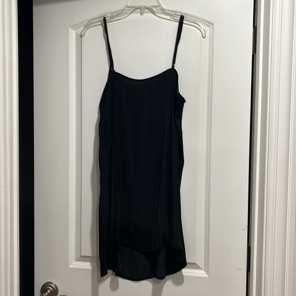 Black Silk-like Slip - Picture 5 of 5